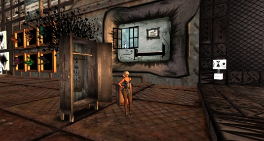 June 19th: visiting Cica Ghost's inworld store